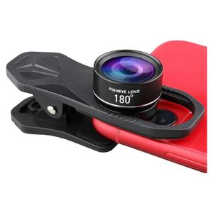180° Fisheye Lens for iPhone Samsung Google Android Smartphone,with Clip,Cell Phone Lens,anamorphic Lens,Funny Pictures Amazon's Choice