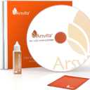 Arsvita Laser Lens Cleaner Disc Cleaning Set for CD/VCD/DVD Player, Safe and Effective, ARCD-02