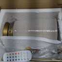 Battery Operated Sconces Wall Lighting Fixture Set of 2 with Linen Fabric Shade, RGB Color Changing USB Rechargeable Wall Mounted Lamp for Living Room Bedside Nightstand Light