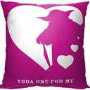 Northwest Star Wars Pillow, 18" x 18", Yoda One