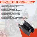 47564-99 Rear Isolator Motor Mount Compatible with Harley Dyna Super Glide Daytona Convertible Fat Bob Low Rider Switchback Street Bob Sturgis FXD / Wide Glide FXDWG 1991-2017