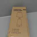 JACKYLED New Upgraded Rechargeable Table Lamps,5400mAh Battery Operated Cordless Table Lamp,Portable Indoor/Outdoor Desk Lamp,Modern Ceramic Lamp for Dinning Room,Bedroom, Bar,Patio