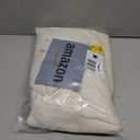 MYSKY HOME Linen Curtains for Living Room, Natural Semi Sheer Curtains & Drapes 84 inches Length 2 Panels Set Farmhouse Country Boho Style Back Tab Draperies for Sliding Glass Door, 50" Wide, Linen