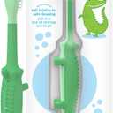 Dr. Brown's Baby and Toddler Toothbrush - Crocodile, BPA Free - Age 1-4Y
