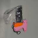 Stitch Gun for Clothes - Handheld Stitch Gun Quick Clothing Fixer - Tagging Gun - Includes 6 Needle, 1000 Black Fasteners & 1000 White Fasteners (Pink,Orange)