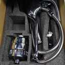 13 Inch Filtered Rainfall Shower Head with Multi-Function Handheld Sprayer Combo, 3-Way Metal Extended Diverter with Holder and Metal Adjustable Curved Shower Extension Arm, Extra Long Hose Chrome