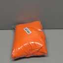 Kuoser Dog Jacket, Dog Coats for Large Dogs, Winter Waterproof Big Doggie Hunting Vest, Reflective Dogs Cold Weather Coat, Windproof Turtleneck Pet Puffer Jacket Snowsuit Clothes with Harness Hole (Orange)