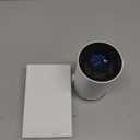 Mini Projector with WiFi and Bluetooth Built-in Apps Smart Projector Support 4K 1080P FHD 180 Adjustable Auto Keystone Compatible with HDMI/TV Stick/Memory Stick/Laptop, White