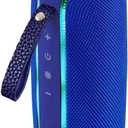 Bluetooth Portable Speaker,Wireless Bluetooth Speakers V5.1USB Card,Micro SD Card,Bluetooth Speaker with Lights,Wireless Speakers with Bluetooth for Outdoor,Indoor,Travel,Beach,Camping