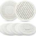 8 Pack Dcoecue Replacement Steam Mop Pads for Shark S8201, S8001, S7001, S7201, S7000AMZ, S7005, S7020, S7001C, Washable, Durable Steam and Scrub Pads for All Floors