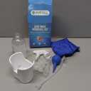 Ear Wax Removal Tool by Tilcare - Ear Irrigation Flushing System for Adults & Kids - Perfect Ear Cleaning Kit - Includes Basin, Syringe, Curette Kit, Towel and 30 Disposable Tips