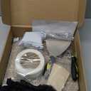 Drywall Repair Kit with 12"x12" Dry Wall Repair Panel, 33-in-One Drywall Patch Kit Wall Patch Repair Kit with Spackle, Mesh Tape, Putty Knives & Sanding Block for Wall Surface Ceiling Large Hole Fill