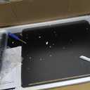 Record Player Table Black, 26" W x 14" D x 27" H