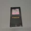 KANGHAR for iPhone 16 Pro Max Case Stand Summer Collage Coastal Full Body Rugged Shockproof Protection Glossy Protective Slim Case 6.9 Inch Pink