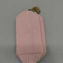 Playexen Mini Makeup Bag, Corduroy Small Cosmetic Bag for Purse with Ring Buckle, Portable Travel Makeup Pouch for Lipsticks, Chapsticks, Coin, Earphone, Credit Card (Pink)