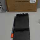 Veharvim Sun Visor Extender for Car with 2 Side Sunshade, Polarized UV400 Visor Extender Attachment for Car Visor with PC Lens,Anti-Glare for Safe Driving (2 Side Panel) (Red Zipper, Passenger Side)