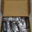 Ravinte 30 Pack Solid 3 Inch Center to Center Slim Square Bar Drawer Handles Kitchen Cabinet Handles Black Drawer Pulls Kitchen Cabinet Hardware Matte Black Dresser Pulls for Cupboard