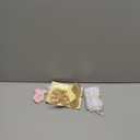 24 Set Baby Shower Party Favors for Girls Pink Footprint Keychains, Baby Shower Favors with Thank You Card White Organza Bags for Birthday Party Supplies (Pink)