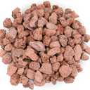 Onlyfire  Lava Rock 10 Pounds Volcanic Lava Stones for Indoor Outdoor Fire Pits Fireplaces Gas Grill and Landscaping, 0.4-0.8 Inch