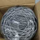 MIXC Corrugated Metal Garden Edging, Landscape Border for Lawn, Flower Bed & Paver (Silver, 8 Inch 25FT)