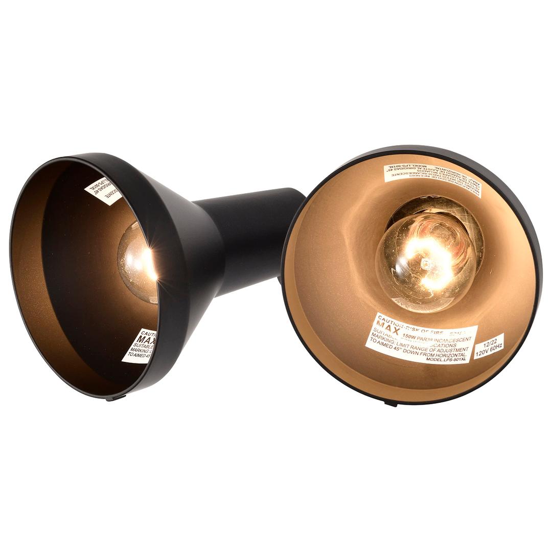 Nuvo SF77/495 Flood Outdoor Wall-Mounted Floodlight,2-Light, Dark Bronze