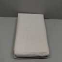 100% Blackout Shield Linen Blackout Curtains for Bedroom 108 Inches Long, Back Tab/Rod Pocket Living Room Drapes, Thermal Insulated Blackout Curtains 2 Panels Set, 50" W x 108" L,Cream