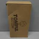 TONIFUL 4 Set Black Gold Balloon Centerpieces for Table,Balloon Stand Kit for Black Gold Party Decor 40th 50th 60th 70th Birthday Decorations Anniversary Graduation Decorations 2026 New Year Eve