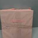13 Cube Storage Bins, Storage Cube Organizer, Pink Foldable, Reinforced Front Handle, Holds Clothes, Toys, Blankets, Fits Closet, Cube Shelves, Nursery, Bedroom