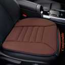 kingphenix Car Seat Cushion with 1.2inch Comfort Memory Foam, Seat Cushion for Car and Office Chair (Brown)