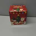 2025 Kids Box  DIY Christmas Organizer Bucket with Stickers & Mini Toys, Fidget Toy Pack, Multi-Item Fidget Toys, Creative Holiday Craft Kit for Girls Boys, Santa & Snowman Storage Bucket for Kids