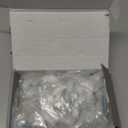 Amerdeco 10 Pack Brushed Satin Nickel Cabinet Knobs Single Hole Cabinet Pulls 1 Inch Diameter Round Drawer Knobs and Pulls for Bathroom Cabinets ZH0053