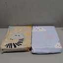 Salt Earth 100% Cotton 210TC Kids Bedsheet, Twin Sheet Set, Toddler Bed, 4-Piece Set  2 Fitted Sheets & 2 Pillowcases, Themed Toddler Bed Sheets, Cute Kids Bedding (Summerland/Unicorn)