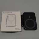 Magnetic Phone Charger 10000mAh, 15W Wireless Portable Phone Charger, 20W USB C Fast Charging Magnetic Battery Pack for iPhone 16/15/14/13/12 Series-Black