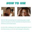 Curl Defining Cream for Curly Hair - Quick Styling Cream Naturally Volumizing with Shea Butter & Argan Oil, Vegan Styler for Enhanced Bounce and Shine 3.3oz