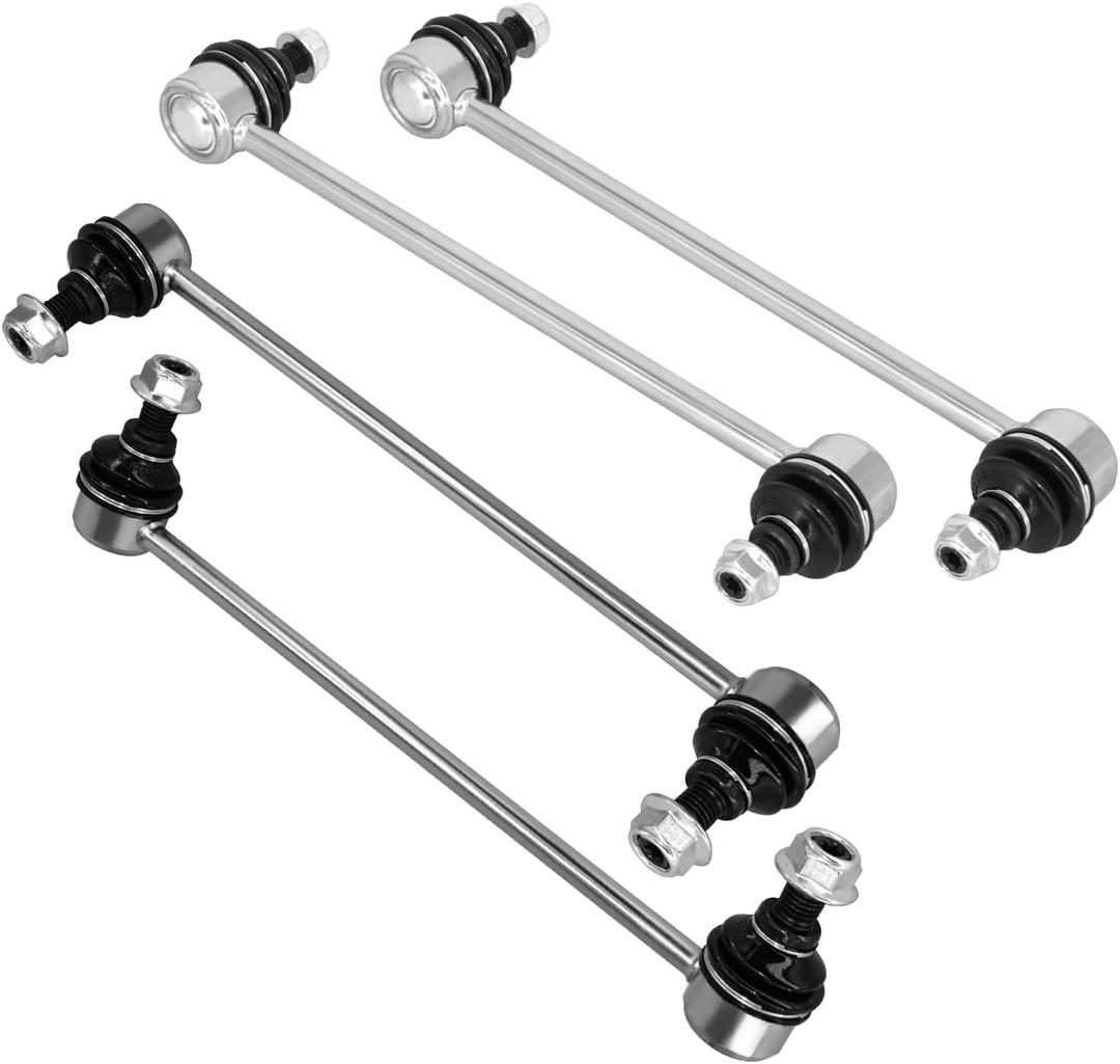 Sway Bar Links, 4 Pcs K750123 K90345 Front Rear Stabilizer Sway Bar End Link Compatible with 2012-2017 Toyota Camry 2013-2018 Avalon Lexus ES350 ES300h