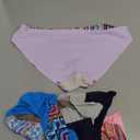 Wealurre Seamless Underwear Invisible Bikini No Show Nylon Spandex Women Panties (Large, Db/Br/G/Color)