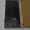 Arteck 2.4G Wireless Keyboard Stainless Steel Ultra Slim Keyboard for Computer/Desktop/PC/Laptop/Surface/Smart TV and Windows 11/10 / 8/7 / Vista/XP Built in Rechargeable Battery