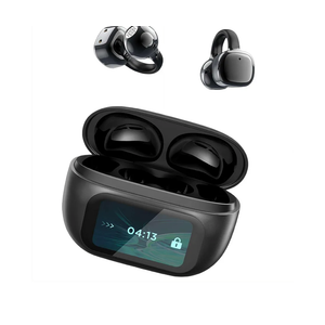 Ai Translation Earbuds Real Time,Smart Ai Language Translator Earbuds,Wireless Bluetooth 5.4 Muti Language Translate Clip-on Headset,Waterproof Ai Translate Headphones,Fit iOS& Android Phone (Black