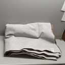 Kuden 8x10 Large Area Rug, Machine Washable Area Rug with Non-Slip Backing, Vintage Style, Soft, Easy Clean, Low Pile Rug for Living Room, Bedroom, Dining Room (Brown)