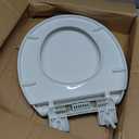 Clorox Round Scented Plastic Toilet Seat with Easy-Off Hinges