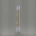 ARTISTRO 2 White Dual-Tip Acrylic Paint Pens - Multisurface Markers for Glass, Rock, Fabric, Wood, Plastic & More - 1 mm Fine & Brush Tips