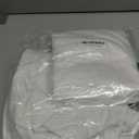 2 Pack Mini Crib Mattress Protector Waterproof Mini Crib Sheets Fitted 38'' x 24'' Skin Friendly & Breathable Sheet Machine Wash (Quilted Improved Thickness) (White)