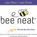 Bee Neat Closet Organization with Acrylic Clear Shelf Dividers - Closet Shelf Organizer for Clothes, Towels, Sweaters, Purses, and Books - Shelf Separators - 2 Pack (8" Tall 11 " Deep)