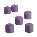 Candle Charisma Lavander Scented Votive Candles - 10 Hour Burn time - Set of 72 for Dinner, Wedding, Halloween and Holiday Decorations