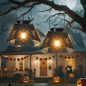 Afirst Halloween Spider Lantern,Hanging Lantern with Bulb Hollow Out Waterproof Decorative Lanterns for Home Halloween Yard, Patio,Lawn,Pathway,Garden Decor Afirst Halloween Spider Lantern,Hanging Lantern with Bulb Hollow Out Waterproof Decorative Lanterns for Home Halloween Yard, Patio,Lawn,Pathway,Garden Decor