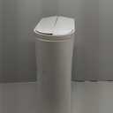 simplehuman Diaper Can with Odorsorb System (Odorsorb Pods and Odorsorb Liners), 18 Liter/ 4.8 Gallon, White Stainless Steel