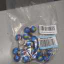 PROLOSO Globe Keychains Bulk for Kids World Planet Earth Theme Keyrings Toy 1 Inch