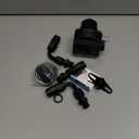 Adjustable EFI Fuel Pressure Regulator Kit with Bypass Return, 0-100 PSI Gauge, 6AN Fittings and PTFE Braided Hose  Compatible with Gasoline, E85, Ethanol & Methanol Fuels