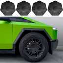 4PCS Wheel Hub Caps for Cybertruck, Wheel Center Hub Caps Cover for Tesla Cyberturck 2024 Accessories