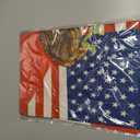 Mexico and Ameri-ca Frendship Garden Flag 12X18 Inch Mexican Burlap Flag for Garden Yard Room Outdoor Decor